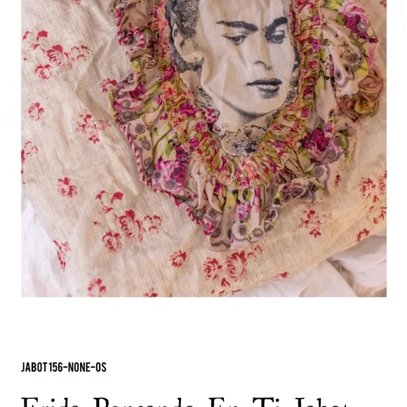 Cream Frida Pensando En Ti Jabot magnolia pearl - Picture 5 of 5